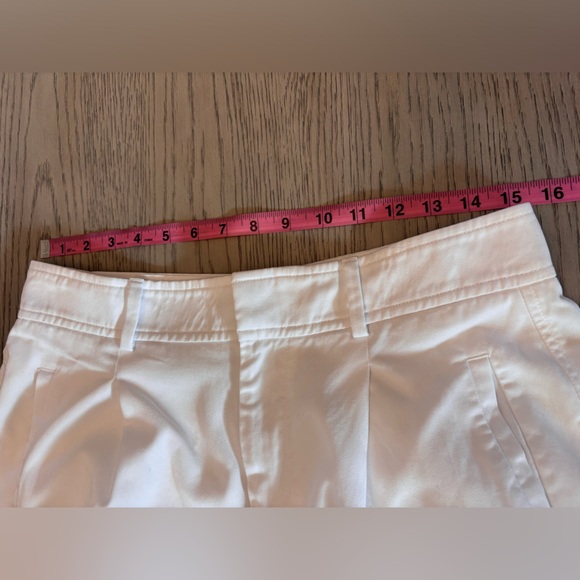 Everlane The Draper White Pleated Pant In Buttersmooth Size 10S - Picture 11 of 16